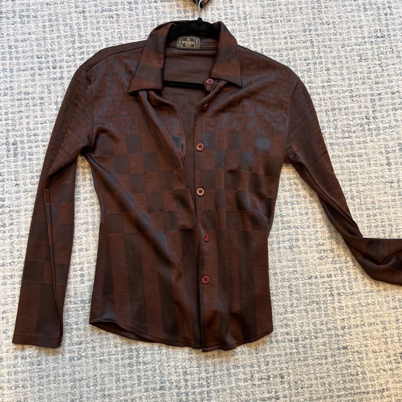 Vintage Fendi Button Down - Picture 3 of 6